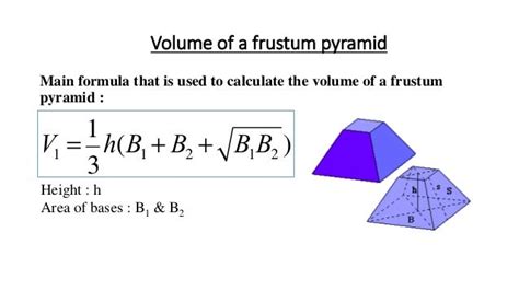 Pyramid and Frustum