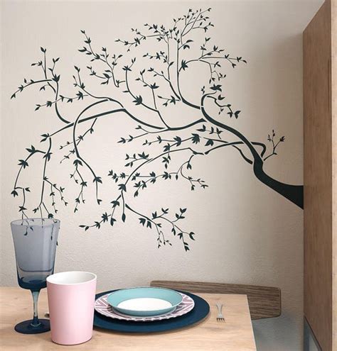 Tree Branch Wall Stencil Original Floral Stencil Natural | Etsy