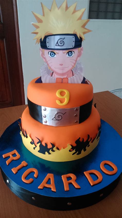 Anime Naruto Cake Design