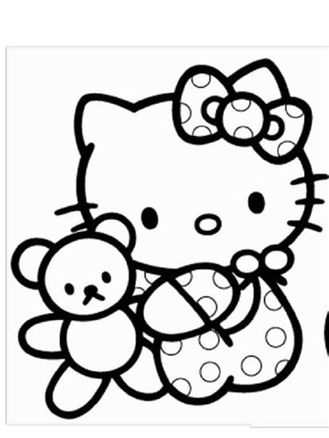 Hello Kitty Coloring Pages | Free download on ClipArtMag