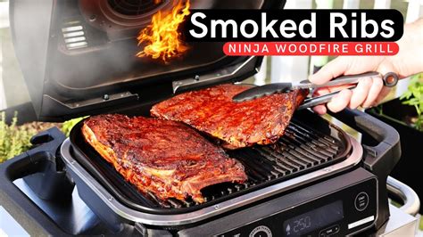 Ninja Woodfire Grill Smoked Ribs | Our First Cook on the Ninja Smoker ...