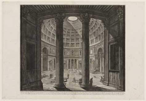 Interior of the Pantheon, Giovanni Battista Piranesi | Mia