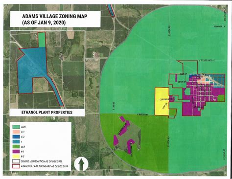 zoning-map | Village of Adams, Nebraska