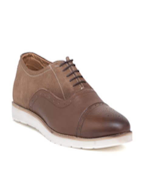 Buy Bata Men Tan Rushdie Oxfords - Casual Shoes for Men 2204133 | Myntra