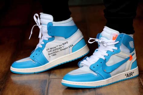 Air Jordan 1 Off White Unc Fake | semashow.com