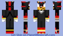 Shadow ( From Sonic ) Minecraft Skin