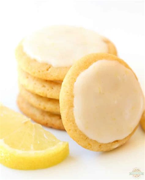 GLAZED LEMON COOKIES - Family Cookie Recipes