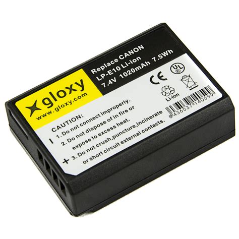 LP-E10 battery for Canon EOS 2000D