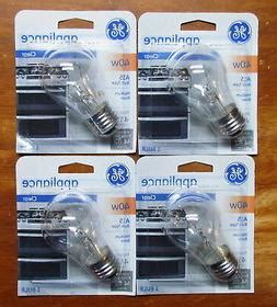 4 pk GE 40 Watt Appliance Light Bulb