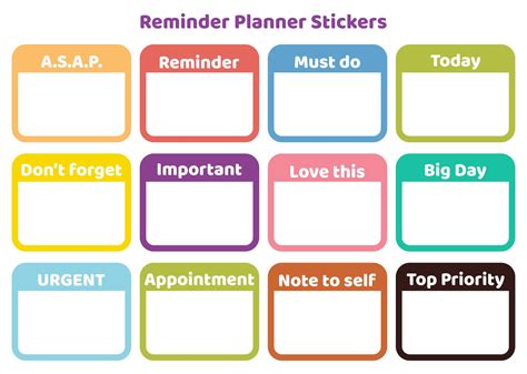 4 Best Images of Free Printable Calendar Reminder Stickers - Free ...