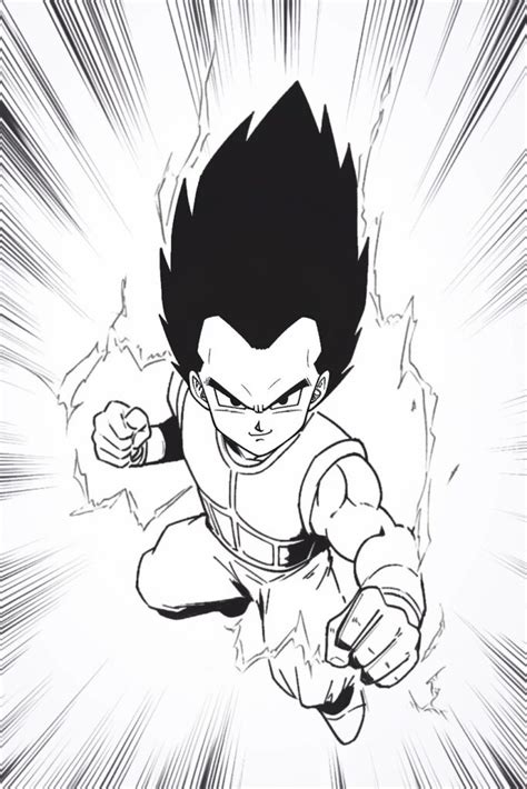 Vegeta Coloring Pages