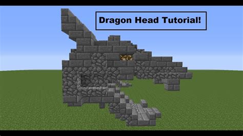 Minecraft Dragon Head Tutorial | Doovi