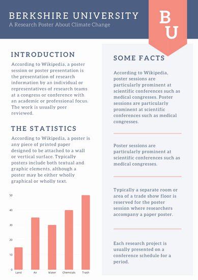 30 Research Project Poster Template | Example Document Template