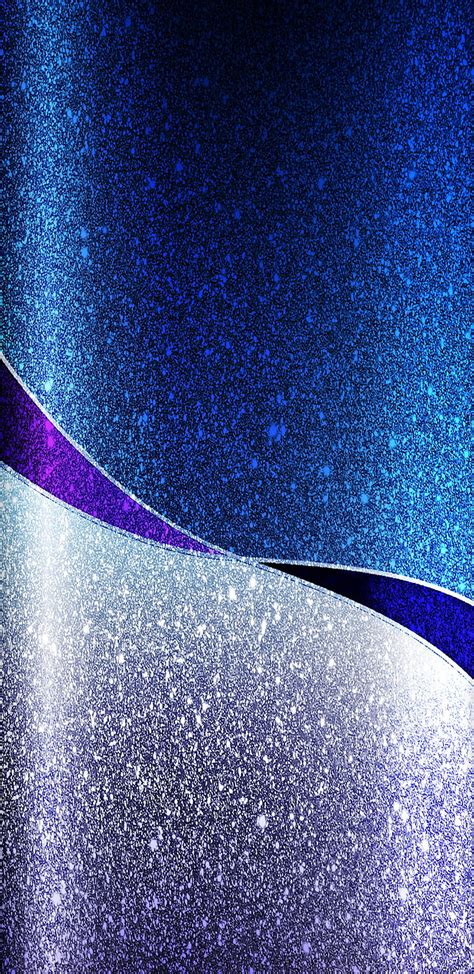 Purple And Blue Glitter Background