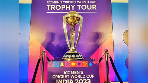 Cricket World Cup Trophy 2023