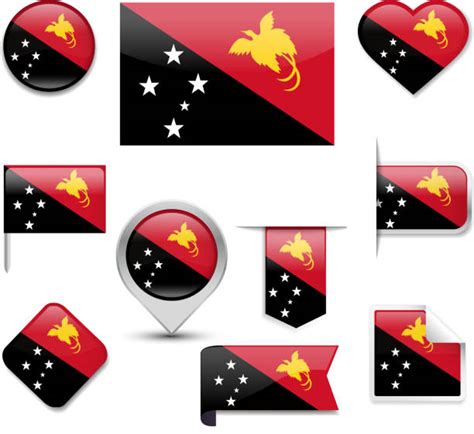 170+ Papua New Guinea Coat Of Arms Stock Photos, Pictures & Royalty ...