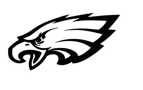 philadelphia eagles logo black and white 10 free Cliparts | Download ...