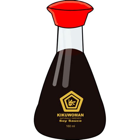 Soy sauce bottle | Free SVG