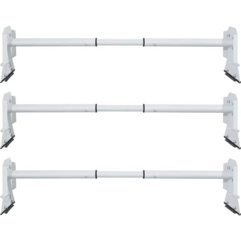 VEVOR Van Roof Ladder Rack, 3 Bars, 661 LBS Capacity, Heavy Duty 34.6 ...