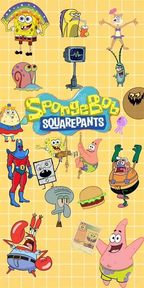 Spongebob Characters Wallpaper - Infoupdate.org