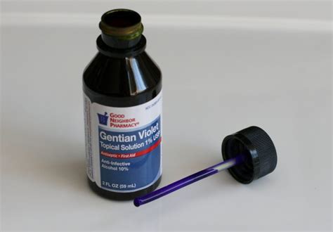 Oral Thrush Treatment – Gentian Violet