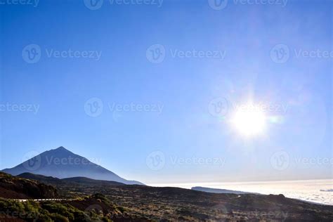 Snowy mountain landscape 20986027 Stock Photo at Vecteezy