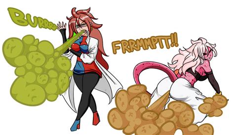 Android 21 Farting and Belching by Metal-Blade on DeviantArt