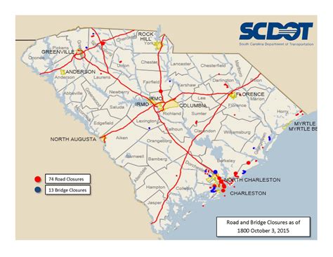 DOT releases updated road closures map | Manning Live