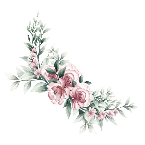 Watercolor Flowers Png Clipart | Best Flower Site