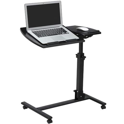 Laptop Desk Stand, LANGRIA Portable Adjustable Laptop Desk Mobile ...