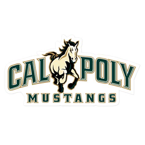 Cal Poly Mustangs NCAA Logo Sticker