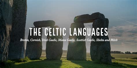 The Celtic Languages – Linguæ Christi