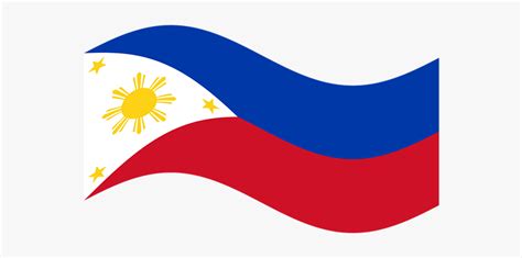 Long Waving Philippine Flag Png, Transparent Png - kindpng