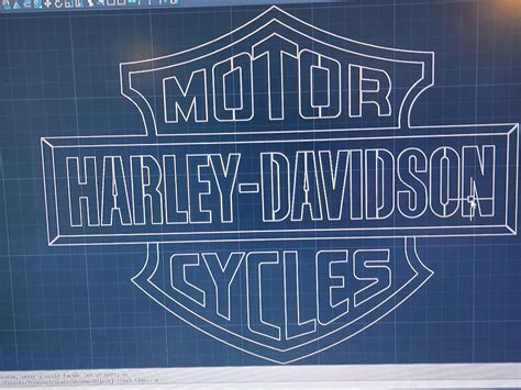 Harley Davidson DXF Files - Etsy