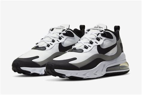 Nike Air Max 270 React White Black CT1264-101 Release Date - SBD