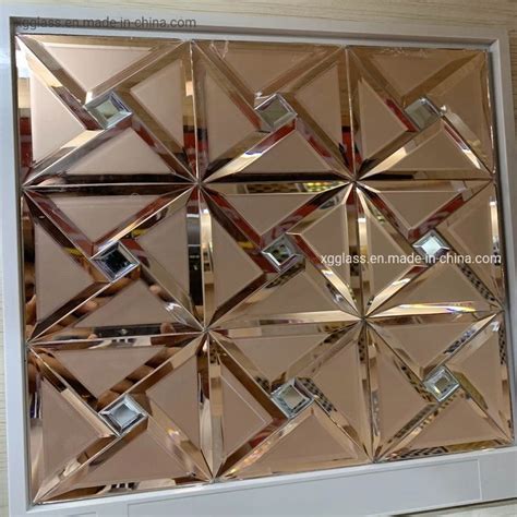 Decorated /Decorative /Design / Shining/Mirror/Glass Mosaic Tile for ...