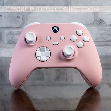 Xbox Wireless Controller Mod Pink With White Buttons Custom Microsoft ...