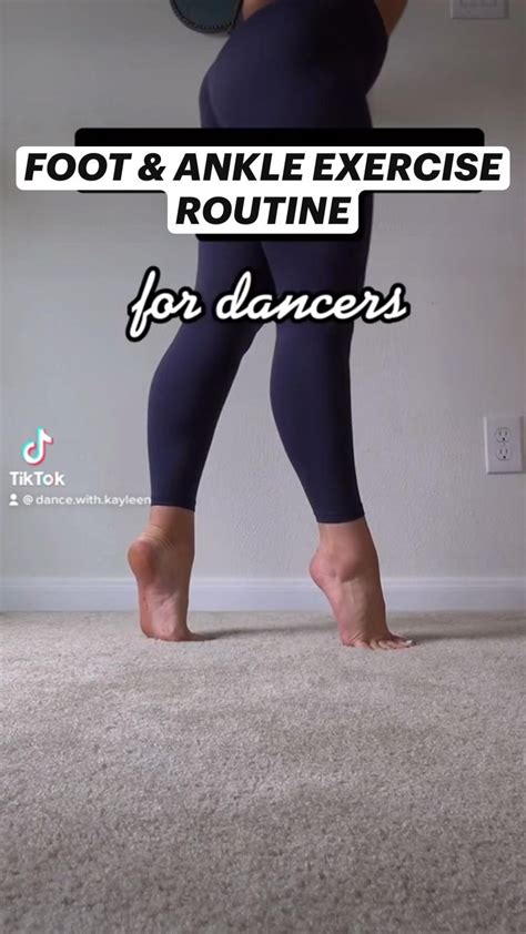 Foot & ankle strength exercises for dancers | Dance Technique | Foot ...