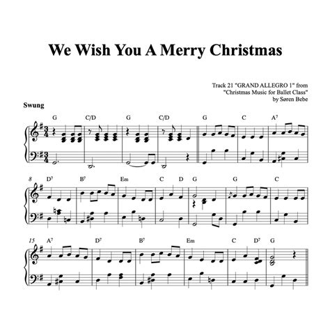 Free christmas jazz piano sheet music - lockqculture