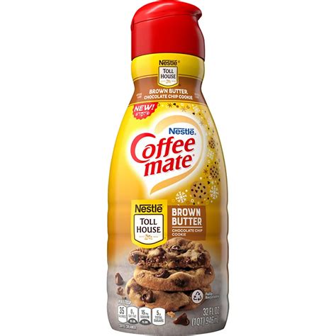 Nestle Coffee Mate Brown Butter Chocolate Chip Cookie Liquid Coffee ...