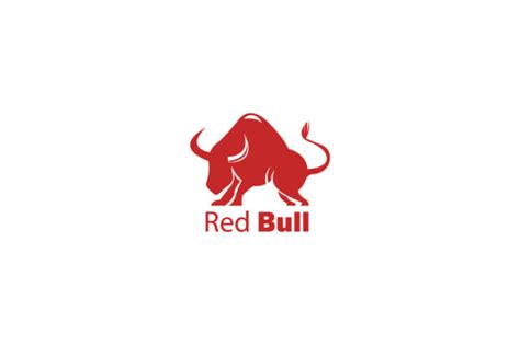 Red Bull Logo Vector Icon Illustration a Graphic by cavuart · Creative ...