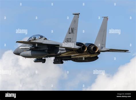 US Air Force F-15 Eagle Jet Aircraft Stock Photo - Alamy