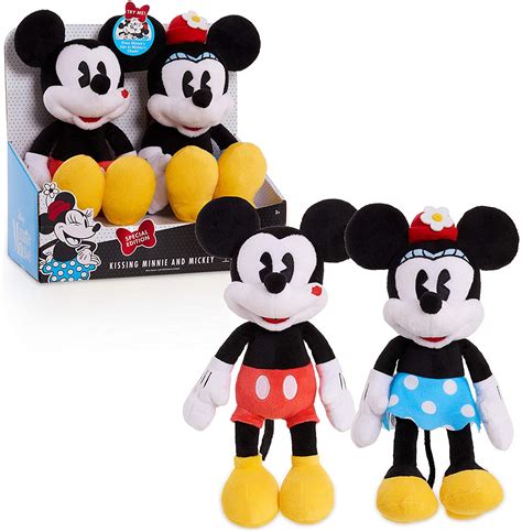 Minnie Mouse Classic Mickey & Minnie Kissing Plush – $7.78 (REG. $19.99)