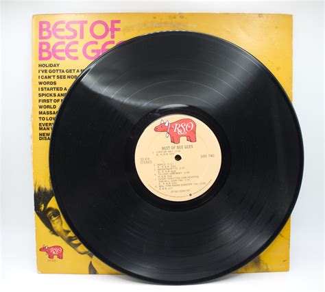 Vintage 1970s Vinyl Record Bee Gees Best of Album Original - Etsy