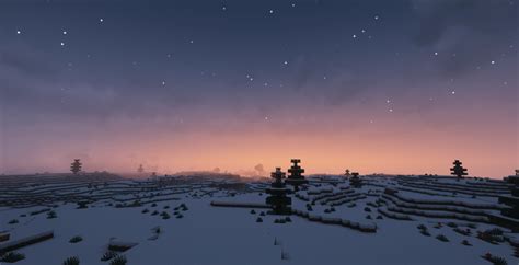 Hey, take a look at this sunset landscape! :D : r/Minecraft