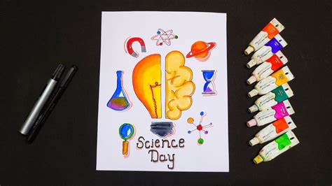 National Science Day Drawing