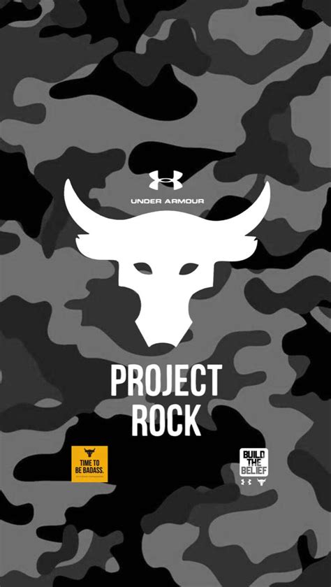 Project rock | Under armour wallpaper, The rock logo, Book wallpaper