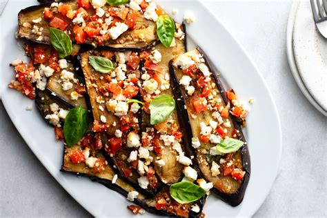 Greek Baked Eggplant With Feta Cheese Recipe