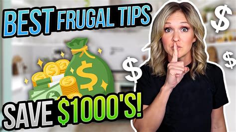 EASY FRUGAL TIPS TO SAVE MONEY FAST | Frugal Habits That Actually Work ...