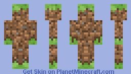 grass block Minecraft Skin